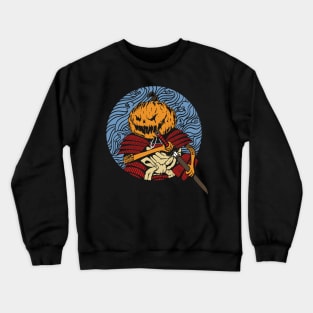 Samurai Pumpkin Crewneck Sweatshirt